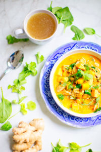 Chicken Soup, Broth, Ginger, Herbs | Food As Medicine | Calbone.com